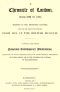 [Gutenberg 27027] • A Chronicle of London from 1089 to 1483 / Written in the Fifteenth Century, and for the First Time Printed from MSS. in the British Museum